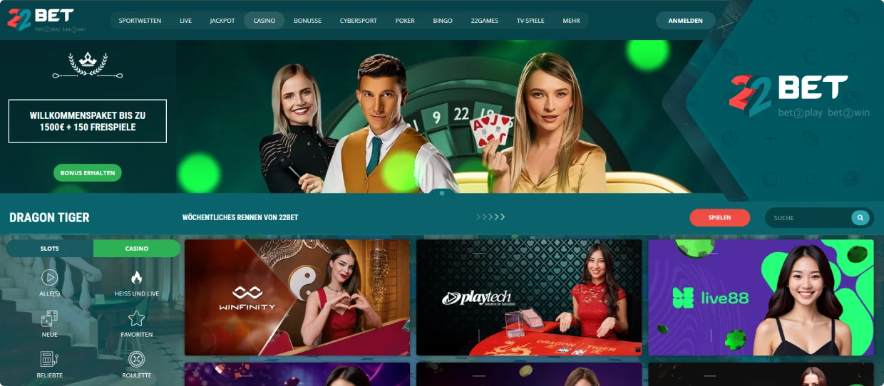 22Bet Casino 22Bet Casino